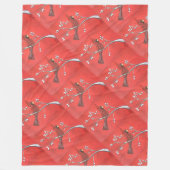 Redbird Rhapsody Fleece Deken (Voorkant)