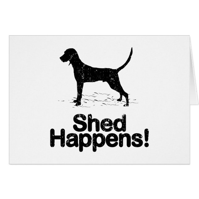 Redbone Coonhound (Voorkant Horizontaal)