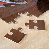 Redbone Coonhound Digging Legpuzzel (Zijkant)