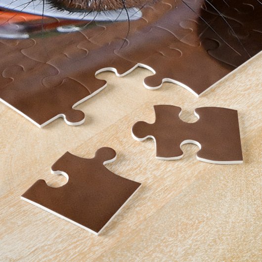 Redbone Coonhound Digging Legpuzzel (Zijkant)