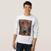 Redbone Coonhound Digging Trui (Voorkant volledig)