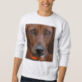 Redbone Coonhound Digging Trui (Voorkant)