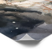 Redbone Coonhound Dog Art Print Poster (Hoek)