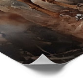 Redbone Coonhound Dog Art Print Poster (Hoek)