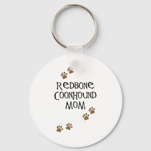 Redbone Coonhound mama Sleutelhanger