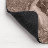 Redbone Coonhound Mousepad Muismat (Hoek)