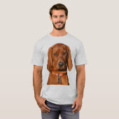 Redbone Coonhound Pup T-shirt (Voorkant volledig)