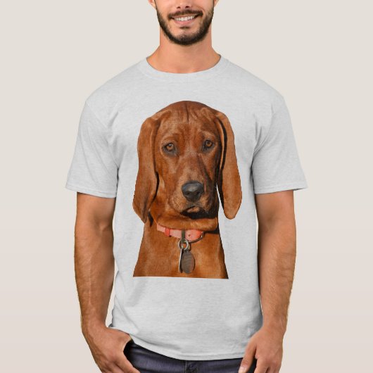 Redbone Coonhound Pup T-shirt (Voorkant)
