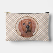 Redbone Coonhound schilderij Schattigee originele  Etui (Voorkant)