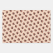 Redbone Coonhound schilderij Schattigee originele Inpakpapier Vel (Voorkant)