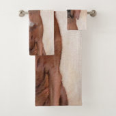 Redbone Coonhound-schildering - Kute Original Dog  Bad Handdoek (Insitu)