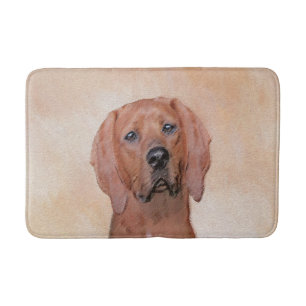 Redbone Coonhound-schildering - Kute Original Dog  Badmat
