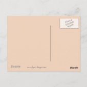 Redbone Coonhound-schildering - Kute Original Dog  Briefkaart (Achterkant)