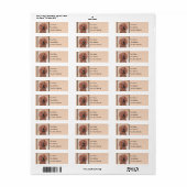 Redbone Coonhound-schildering - Kute Original Dog  Etiket (Full Sheet)