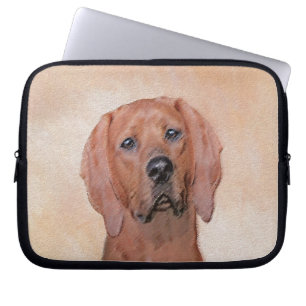 Redbone Coonhound-schildering - Kute Original Dog  Laptop Sleeve