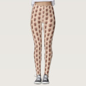 Redbone Coonhound-schildering - Kute Original Dog Leggings (Voorkant)