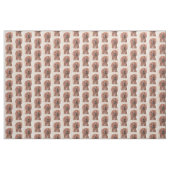 Redbone Coonhound-schildering - Kute Original Dog Stof (Yard (91,4 cm))