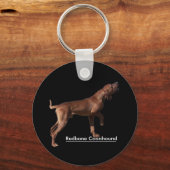 Redbone Coonhound Sleutelhanger (Voorkant)