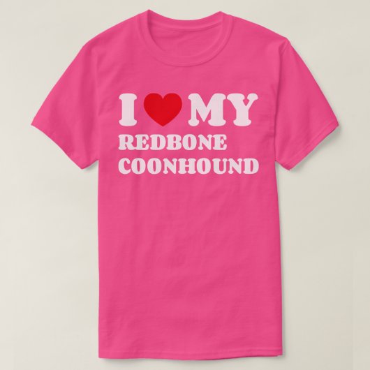 Redbone Coonhound T-shirt (Design voorkant)