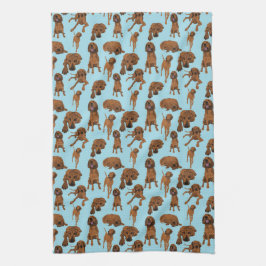 Redbone Coonhound Theedoek