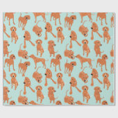 Redbone Coonhound Wrapping paper Cadeaupapier (Vlak)