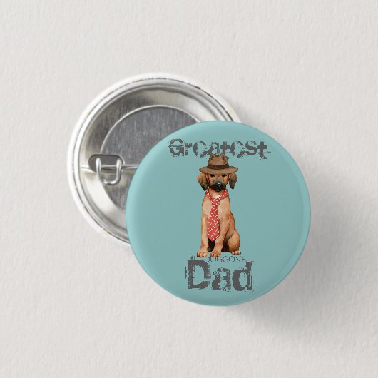 Redbone Dad Pinback Button (Voorkant /achterkant)