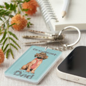 Redbone Dad Sleutelhanger (Voorkant Rechts)