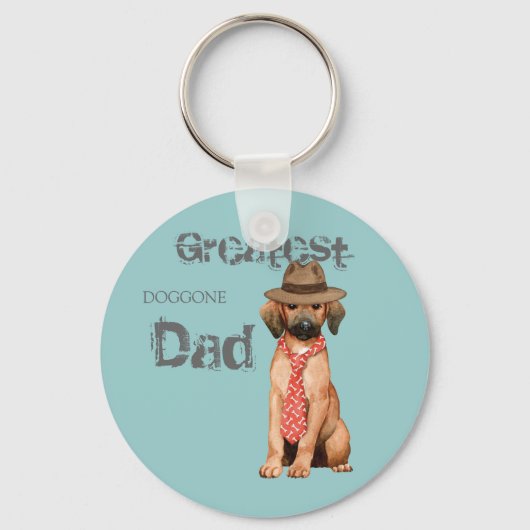 Redbone Dad Sleutelhanger (Voorkant)