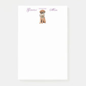 Redbone Heart Mam Post-it Notes (Voorkant)