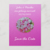 Redbud Blossom-items Aankondigingskaart (Voorkant)