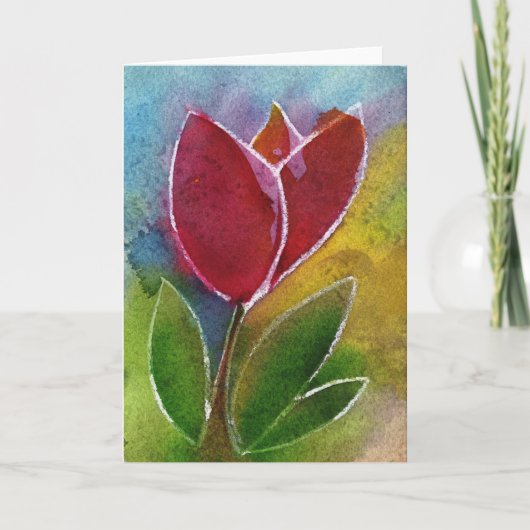 RedBuddy-briefkaart Kaart (Voorkant)