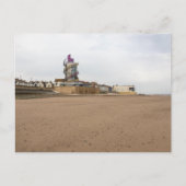 Redcar Beach and Beacon Briefkaart (Voorkant)