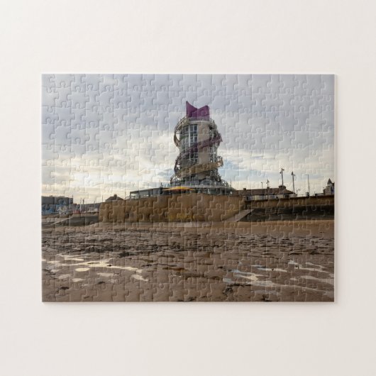 Redcar Beach en Beacon Legpuzzel (Horizontaal)