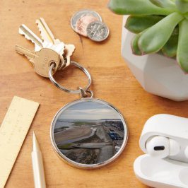 Redcar Beach from the Beacon Sleutelhanger