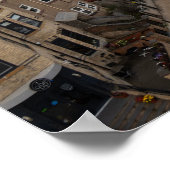 Redcar Beach vanuit de Beacon Poster (Hoek)