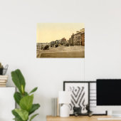 Redcar Esplanade II, Yorkshire, Engeland Poster (Thuiskantoor)