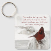 RedCardinaal "Die waar we van houden gaan niet weg Sleutelhanger (Voorkant)