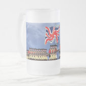 Redcoats komen eraan... matglas bierpul (Voorkant links)