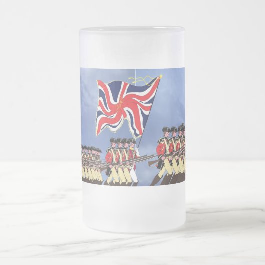 Redcoats komen eraan... matglas bierpul (Center)