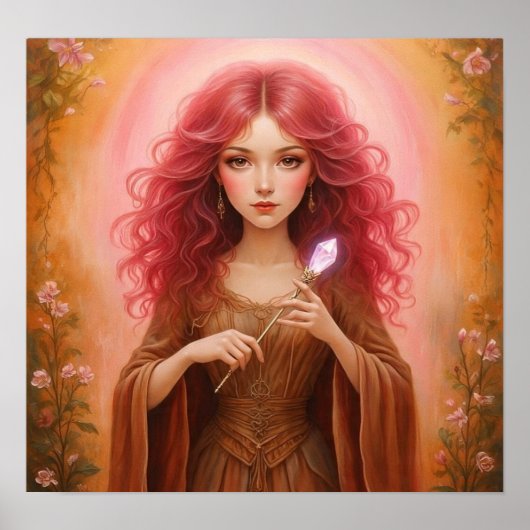 RedCrystalWitch Poster (Voorkant)