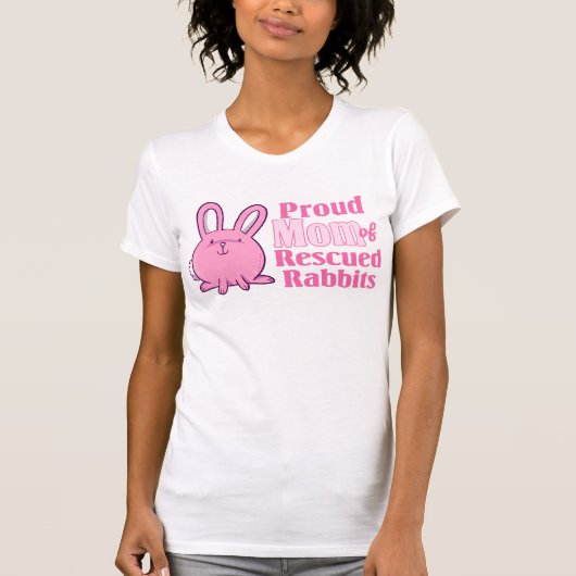 Redcued Rabbits Mam T-shirt (Voorkant)