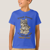 Redcued Timber Wolf T-shirt (Voorkant)
