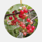 Redcurrant Keramisch Ornament (Voorkant)