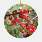 Redcurrant Keramisch Ornament (Achterkant)