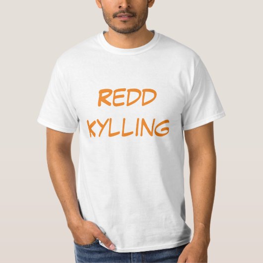 Redd Kylling, bang kip in het Noors T-shirt (Voorkant)