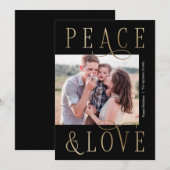 Reddbare kleurentelevisietoewijzing voor het liefh feestdagenkaart (Voorkant / Achterkant)