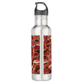 Redde, belletjes op raster of baksteen effect? Met Waterfles (Achterkant)