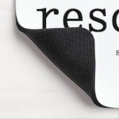 REDDEN - Een leven redden Muismat (Hoek)