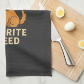 Redden Is Mijn Favoriete Ras Theedoek (Quarter Fold)