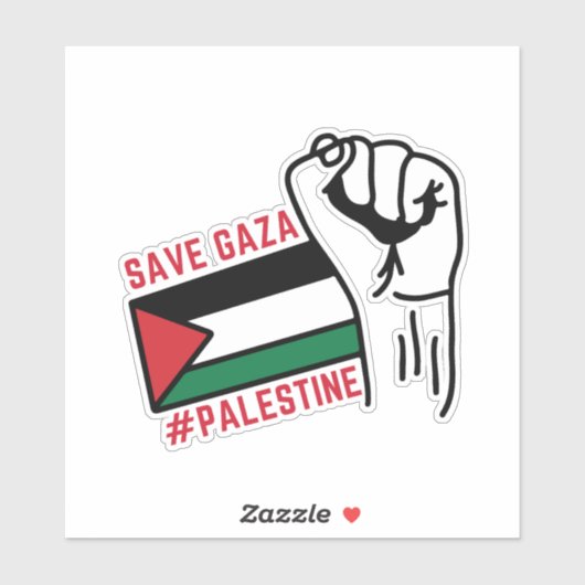 REDDEN PALESTINA REDDEN GAZA STICKER (Vel)
